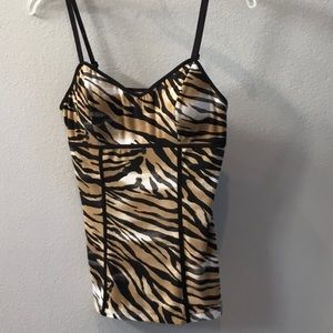 New Cache Animal Print Top